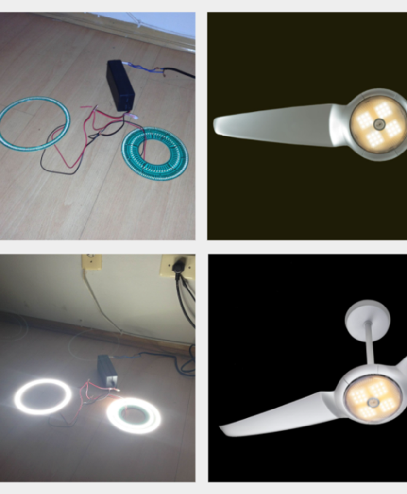 IC AIR — LED lighting prototype tests